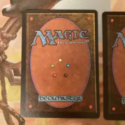 Magic The Gathering Gloom Japanese 4th Edition Black Border 2 Card Set Used - Image 5