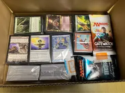 Magic The Gathering Card Lot Foil Unopened Packs 3400 Cards Used - Image 1
