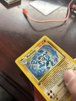 Pokemon TCG - Machamp 1st Edition 8/102 - Base Set - Rare Holo - Image 3