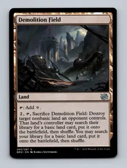 Demolition Field The Brothers' War Non-Foil MTG NM - Image 1