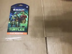 Magic the Gathering Teenage Mutant Ninja Turtle Collector Booster Pack TMNT - Image 1