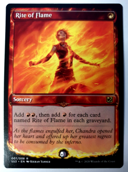 Rite of Flame - MTG Signature Spellbook Chandra - Rare - 007 LP - Image 1