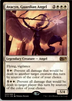 Avacyn, Guardian Angel R Magic 2015 (M15) 3 NM MTG x1 - Image 1