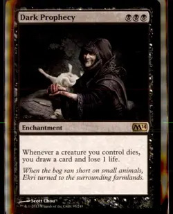 Magic 2014 (M14) #93 Dark Prophecy - Image 1