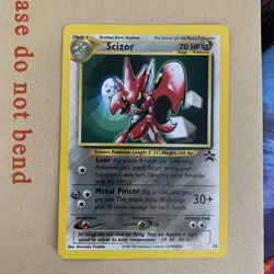 Scizor 33 Pokemon WOTC Black Star Promo - Near Mint NM (fast dispatch) - Image 2