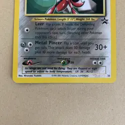 Scizor 33 Pokemon WOTC Black Star Promo - Near Mint NM (fast dispatch) - Image 4