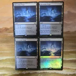 Groom Lake Border Set of 4 Playing Cards Includes 1 Foil Card Used - Image 1