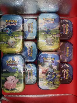 Pokemon TCG Mega Evolution Ascended Heroes Mini Tin Lot of 10 Factory Sealed set - Image 3