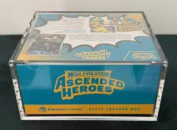 Pokemon TCG Ascended Heroes Pokemon Center ETB + Acrylic Case - Sealed ✅ #1 - Image 5