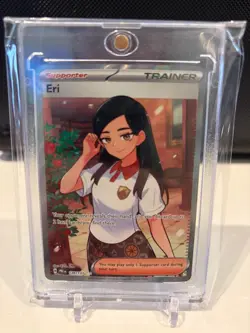 Pokemon TCG | Eri 136/131 Full Art Scarlet & Violet Prismatic Evolutions NM - Image 1