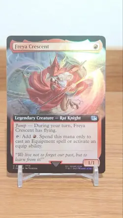 Magic the Gathering Ff Brumesian Dragon Knight Foil Play Card - Image 1