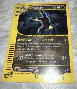 Umbreon H30/H32 Skyridge Holo Ultra Rare Pokemon TCG Nintendo e-reader - Image 1