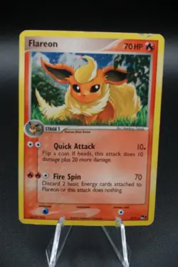 Pokemon TCG Flareon [Holo] #2 Pokemon POP Series 3 MP/HP - Image 1