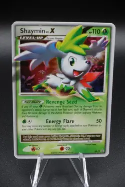Pokemon TCG Shaymin LV.X #DP39Pokemon Promo LP/MP - Image 1