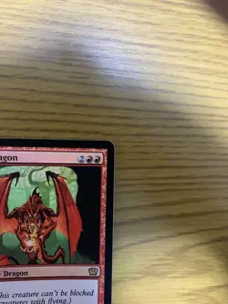 Rathi Dragon Foil English MTG Magic the Gathering Used Card - Image 3