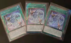 3x Invocation RA04-EN281 1st Edition Platinum Secret Rare NM Yugioh Playset - Image 1