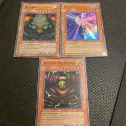 Yugioh Sanga Mrd-025 Kazejin Mrd-026 Suijin mrd-027 Super Rare Original Print - Image 1