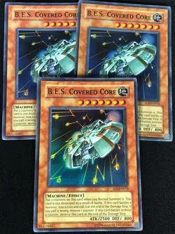 YUGIOH B.E.S. COVERED CORE SOI-EN013 SUPER X3 (NM) - Image 1