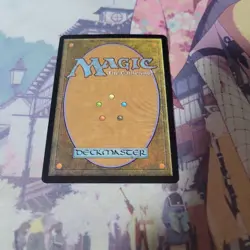 Magic the Gathering Sky Blue Diamond Foil Card - Image 2