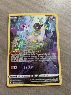Mew GG10/GG70 – Crown Zenith Galarian Gallery Holo – Pokemon Card TCG - Image 2
