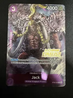 Jack (Offline Regional 2023) [Finalist] ST04-008 English - One Piece Card - NM - Image 1