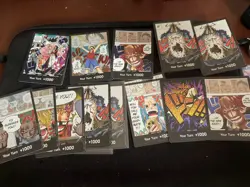 One Piece TCG SR and promo x50, 16x foil dom cards - mixed sets OP01-09 - Image 5