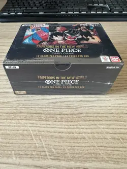 One Piece CCG OP-09 Emperors in the New World Booster Box ENG - New & Sealed - Image 3