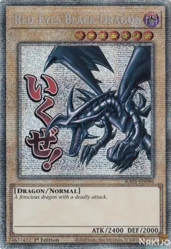 YuGiOh - Red-Eyes Black Dragon - RA05-EN086 - Starlight Rare - 1st Edition - Image 1