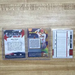 2026 Topps Mike Trout 3 Card Lot #SMLB-7 / #TOG-2 / Base #350 - Image 2