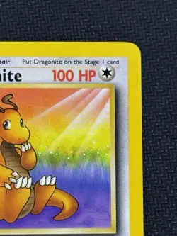 Pokemon TCG Dragonite 19/62 Fossil Non Holo Rare Card Near Mint Condition - Image 3