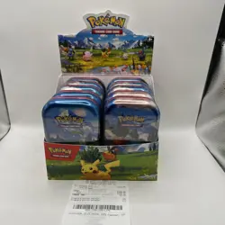 Ascended Heroes X10 Mini Tins /2 Full Art Sets New Sealed Pokemon TCG Display - Image 1