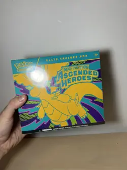 Pokemon TCG: Ascended Heroes Elite Trainer Box (ETB) READ DESCRIPTION small tear - Image 3