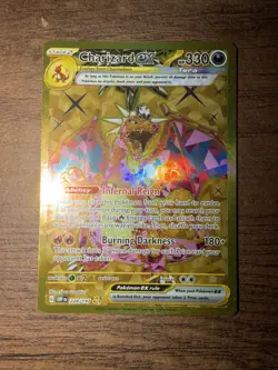Pokemon TCG Charizard EX Sv03: Obsidian Flames Hyper Rare Card 228/197 NM/EX - Image 1