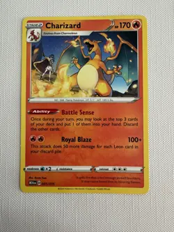 Ultra Rare Charizard 001/015 McDonald’s 2024 Pokemon Card NM Near Mint Promo M24 - Image 1