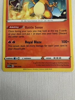 Ultra Rare Charizard 001/015 McDonald’s 2024 Pokemon Card NM Near Mint Promo M24 - Image 4