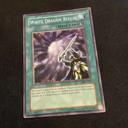 Yu-Gi-Oh - Trading Card - Spell Card - White Dragon Ritual - Fast Shipping - Image 1