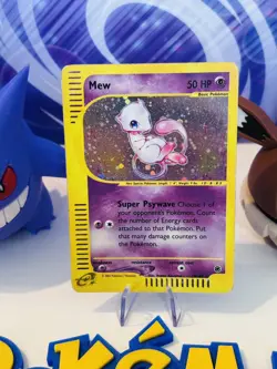 Pokemon TCG Mew Expedition Base Set 19/165 Holo very rare card UK seller - Image 2
