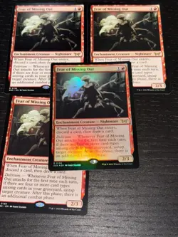 Fear of Missing Out MTG English Foil Standard Card 1 or 3 Copies - Image 2