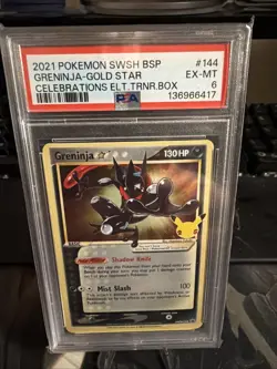 Greninja Star SWSH144 SWSH: Sword & Shield Promo Cards Holo - Image 1