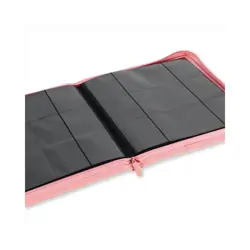 Vault X Just Pink Exo-Tec® Zip Binders (12-pocket) for Trading Sport Cards - Image 2