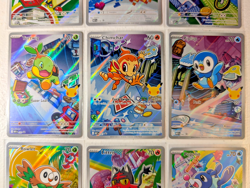 Pokemon First Partner Illustration 30th Collection Complete Promo Set 9 Cards - Image 4