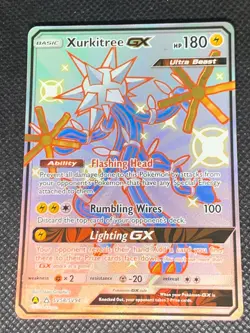 Xurkitree GX SV58/SV94 - Hidden Fates Pokemon Card - NM - Image 1