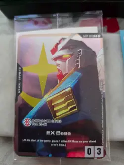 Gundam EX Base EXBP 005 Bandai Card Games Fest 25-26 Near Mint - Image 1