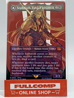 MTG FF Sephiroth, Fabled SOLDIER M 0527 Surge Foil FIN Japanese - Image 1