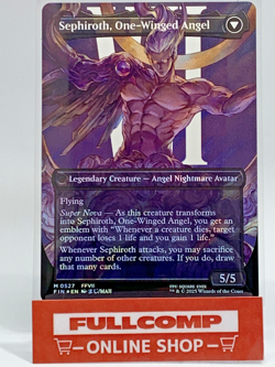 MTG FF Sephiroth, Fabled SOLDIER M 0527 Surge Foil FIN Japanese - Image 2