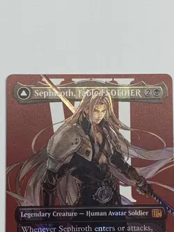 MTG FF Sephiroth, Fabled SOLDIER M 0527 Surge Foil FIN Japanese - Image 4