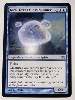 MTG Kira, Great Glass-Spinner, Light Play, English Betrayers of Kamigawa - Image 1