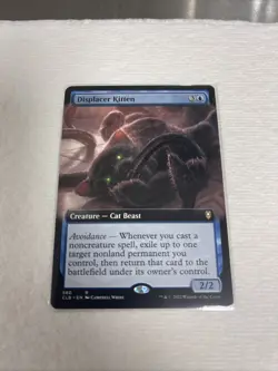 Displacer Kitten (Extended Art) Commander Legends: Battle for Baldur's Gate - Image 1