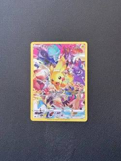 Pokemon TCG Crown Zenith Pikachu Holo Card 160/159 2023 Secret Rare - Image 1