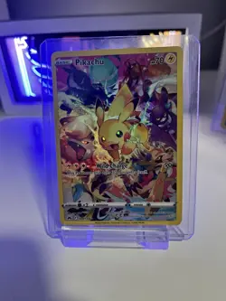 Pokemon TCG Crown Zenith Pikachu Holo Card 160/159 2023 Secret Rare - Image 1